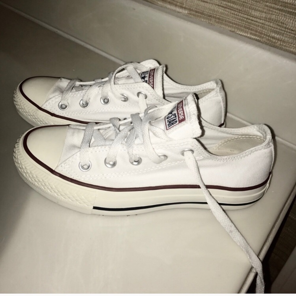 White Converse Allstar