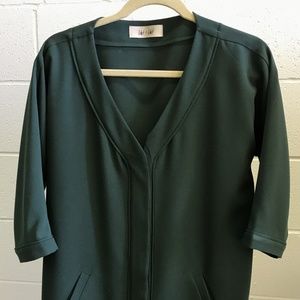 lbt-lbt Green Shirt/Dress
