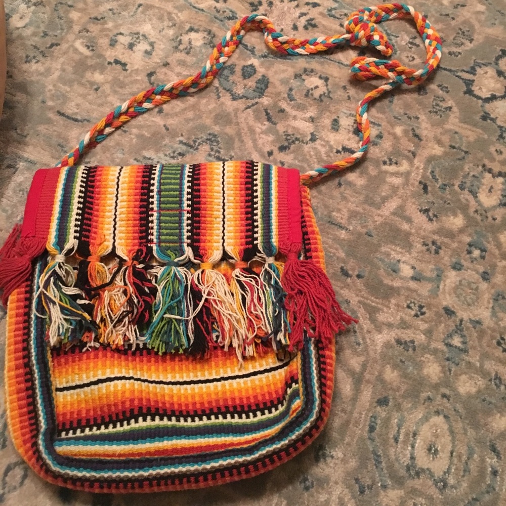 colorful cross body bag urban outfitters- ecote - Picture 2 of 2
