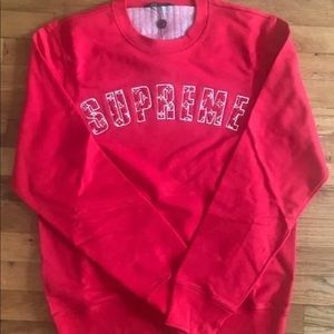 Supreme lv crew neck
