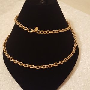 Express gold tone piece