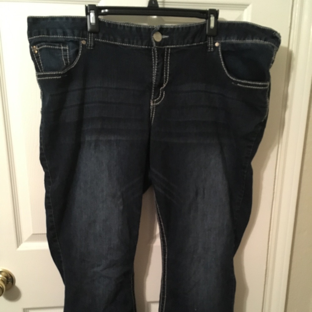 Maurice's jeans.