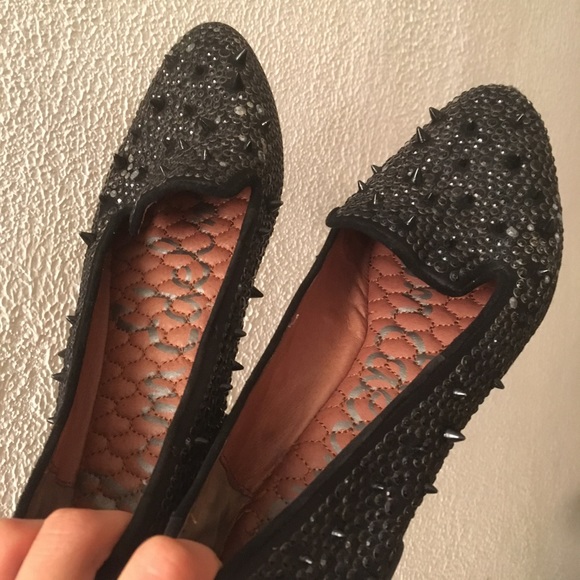 [SOLD] Sam Edelman Adena Spike Rhinestone Loafer - Picture 5 of 7