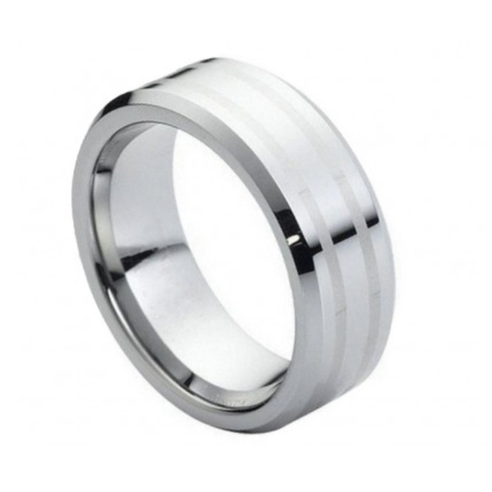 Tungsten ring 8mm wide