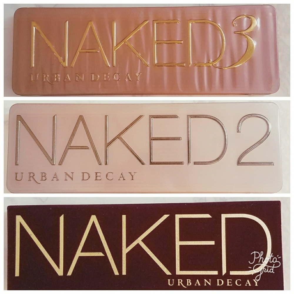 3 Urban Decay Naked Palettes