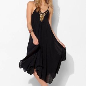 Ecote Neima Coin Trapeze Dress