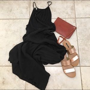 Halter top maxi dress