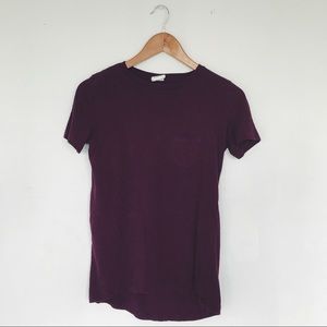 Maroon Tee
