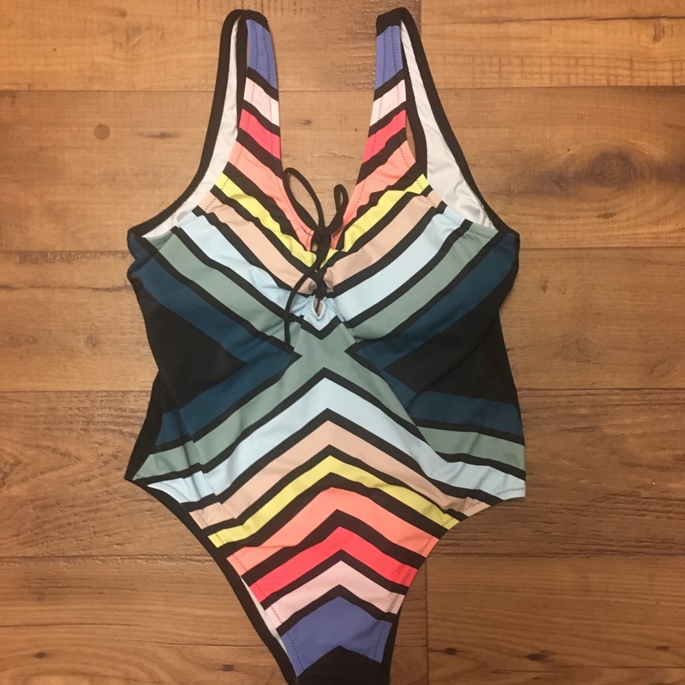 VS Rainbow one piece swimsuit - never worn