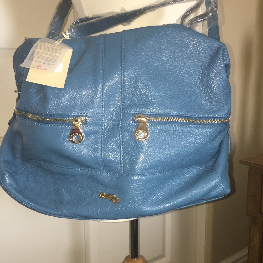 Paul and Joe sister blue bag