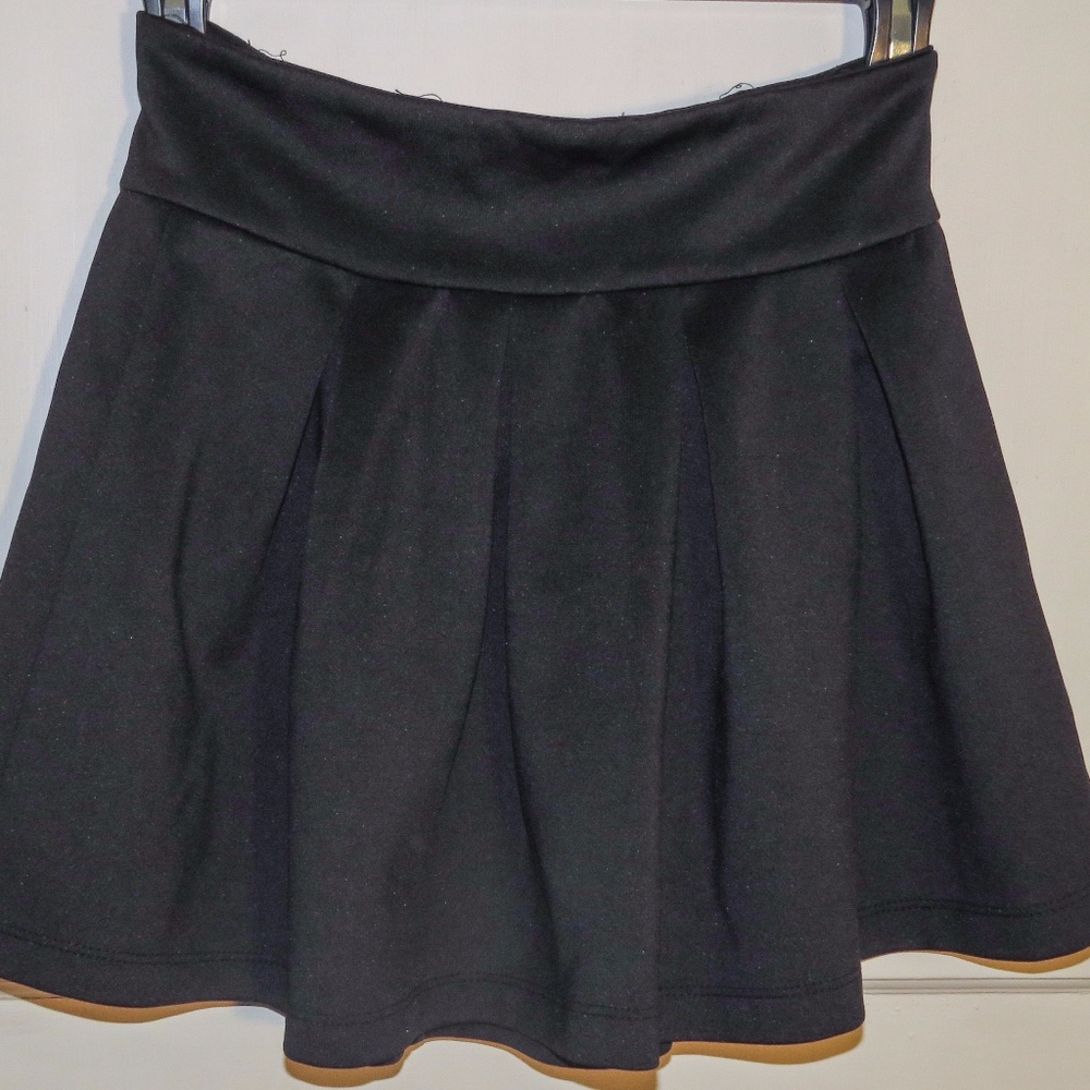 Forever 21 Black Skater Skirt