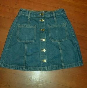 Denim Skirt