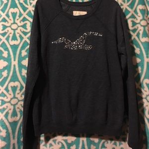 Hollister non-hooded sweatshirt