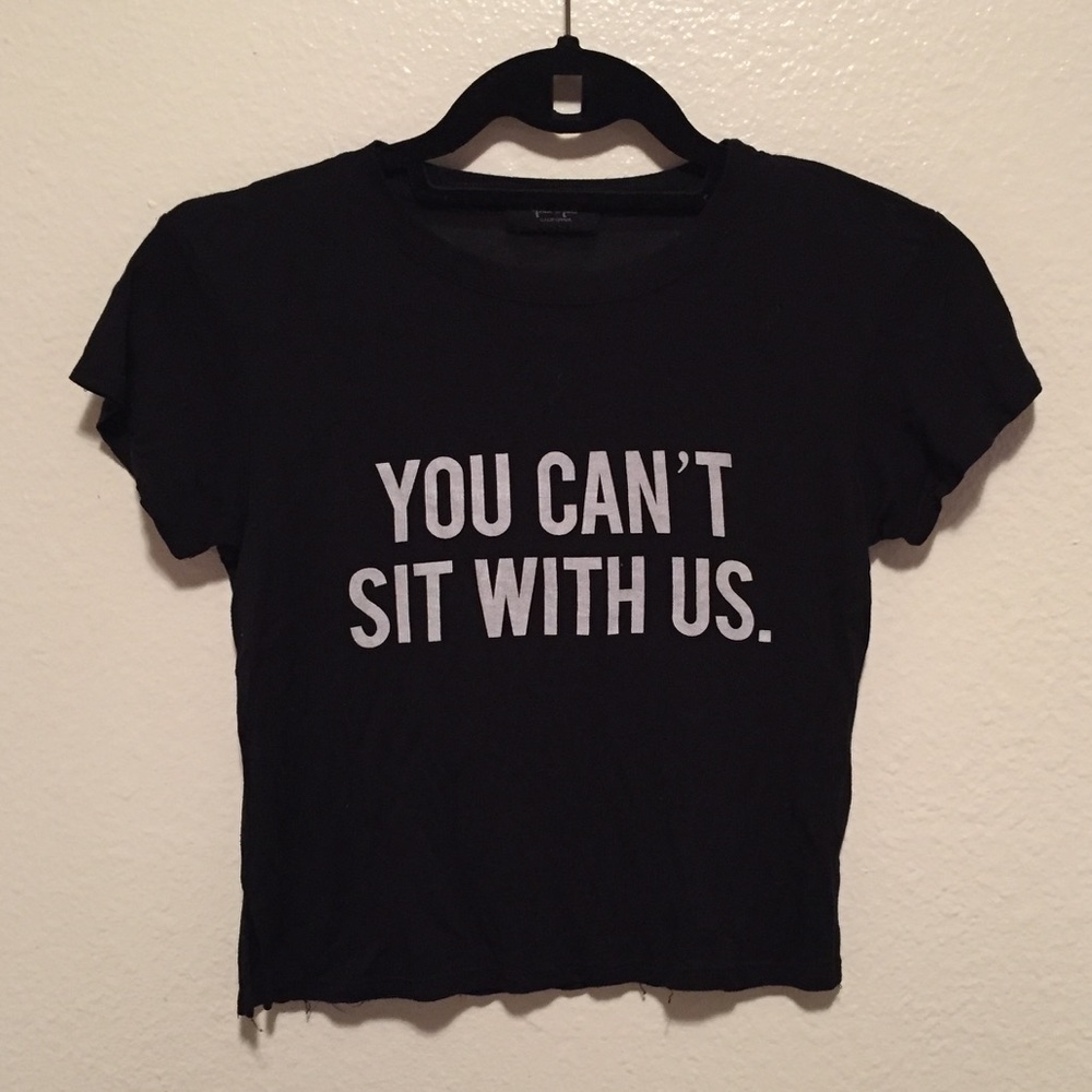 Mean Girl Stretchy Crop Top