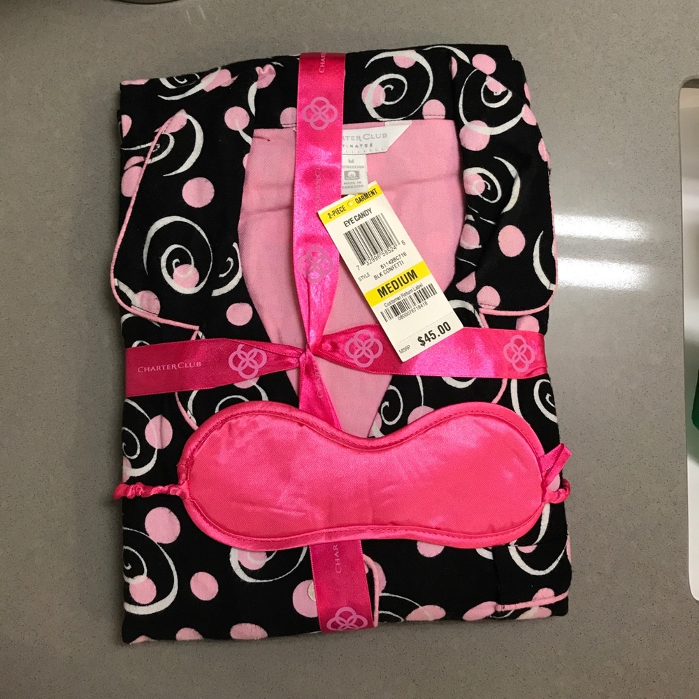 Charter Club PJ Set
