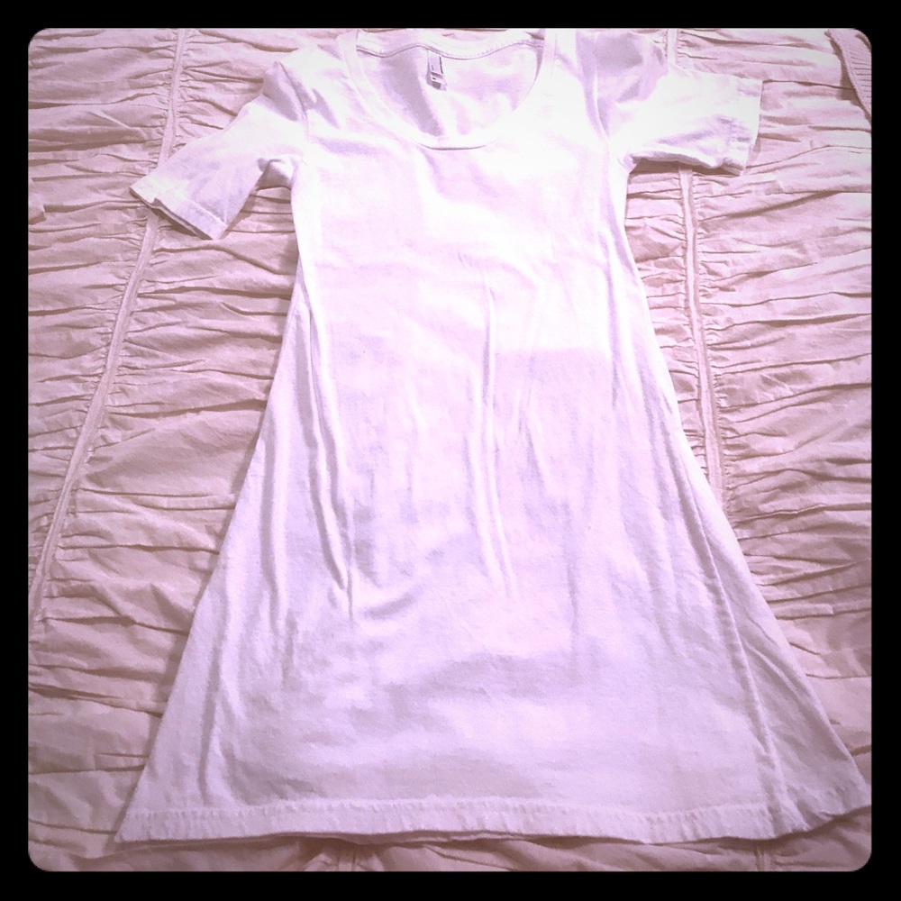 American apparel T-shirt dress