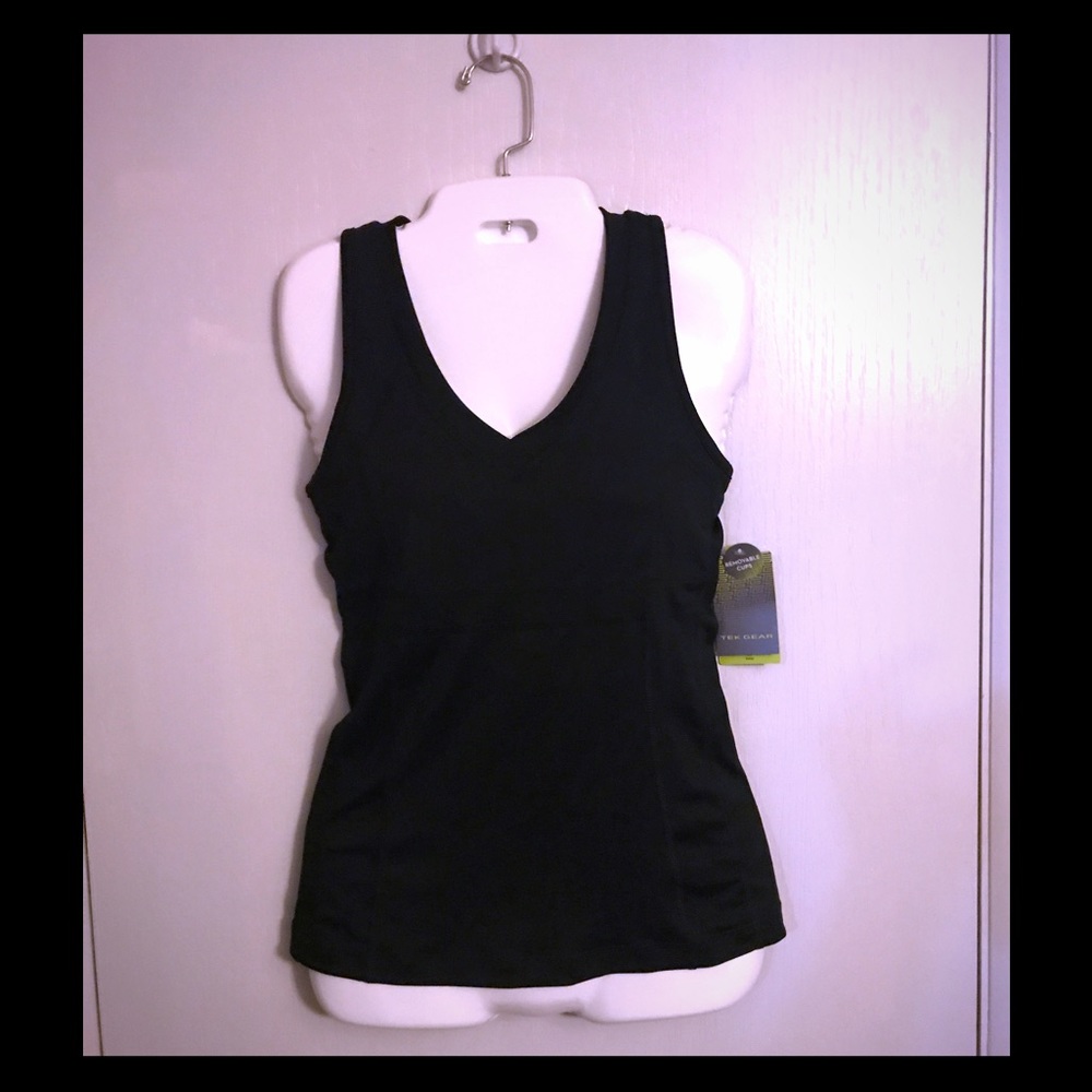 Tek Gear Removable Cup Active Top Size Small