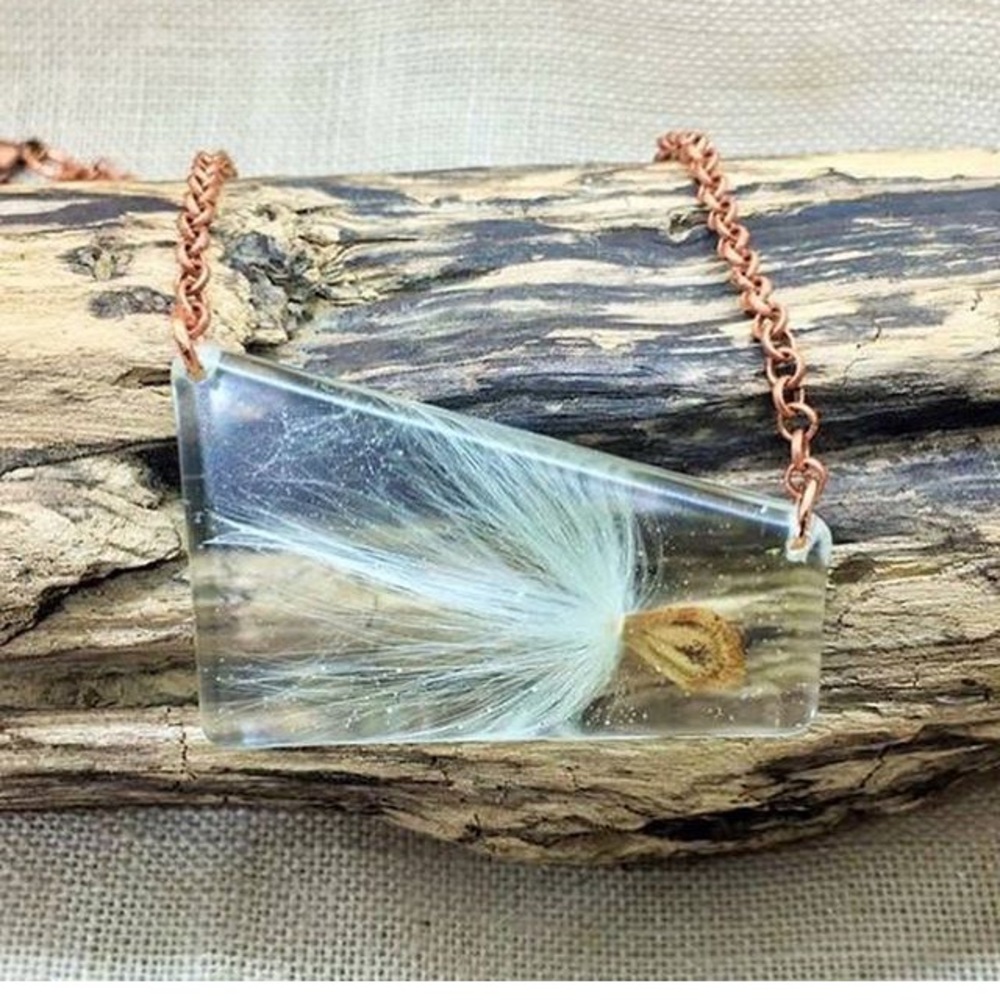 Nature Jewelry! Milkweed Butterfly Plant