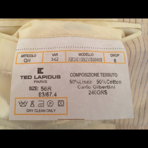 Ted Lapidus suit 46 R - Picture 8 of 8