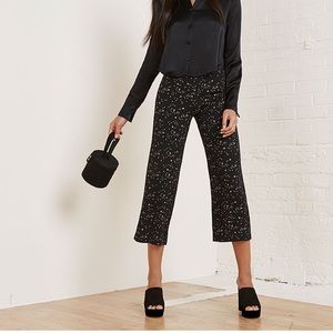 Galactic print flood pant