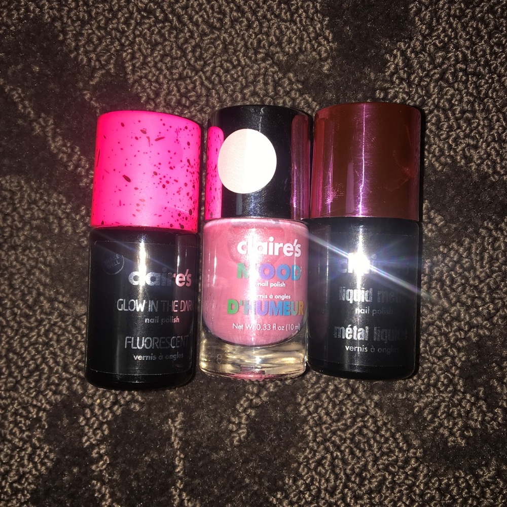 Claire's Nail Polish💅🏾