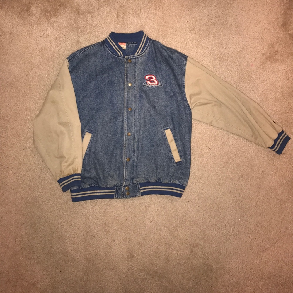 Vintage Dale Earnhardt "Intimidator" denim jacket