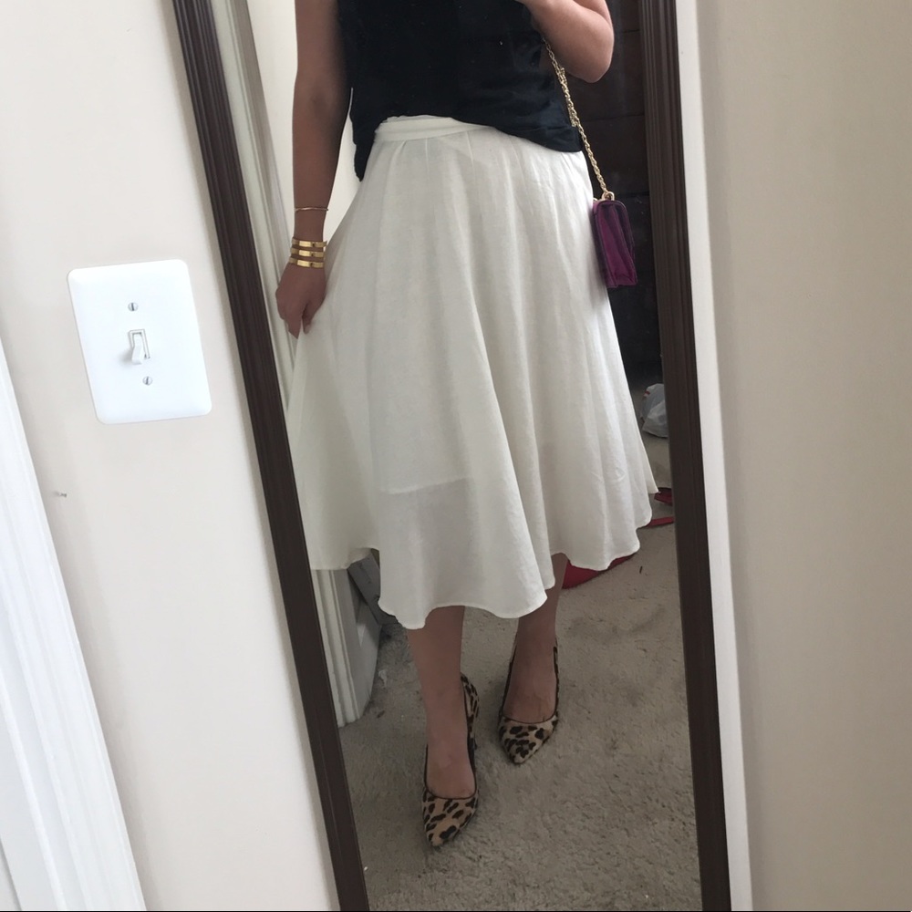 Who What Wear Midi Skirt