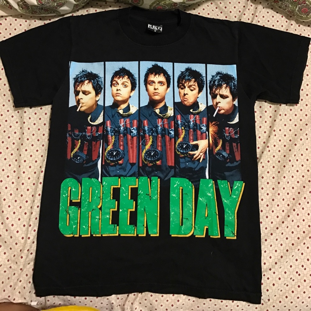 Vintage Green Day band T shirt