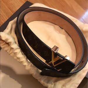 Louis Vuitton Mini Monogram Belt 25mm