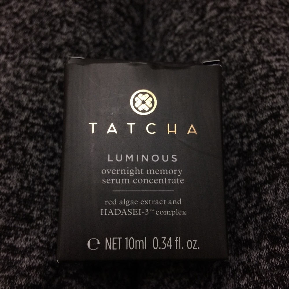 Tatcha luminous over night memory serum