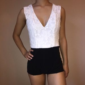 Lace Romper