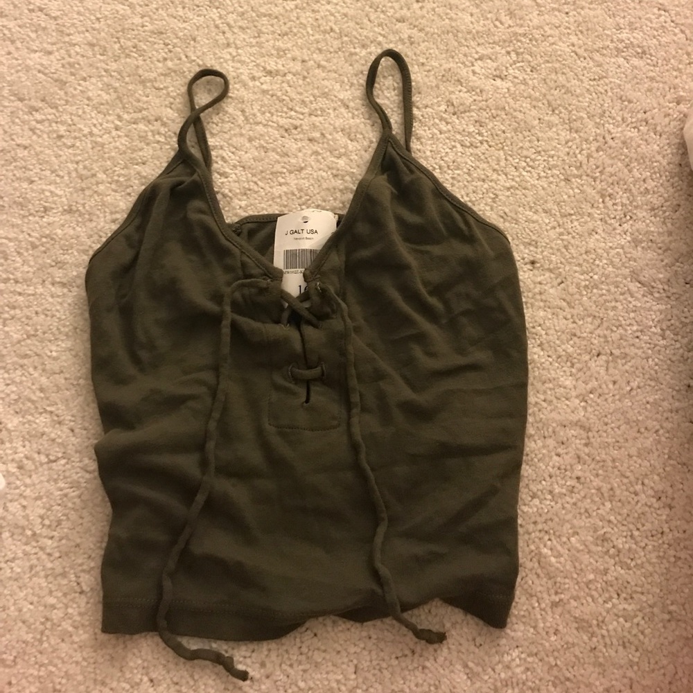 Brandy Melville olive top