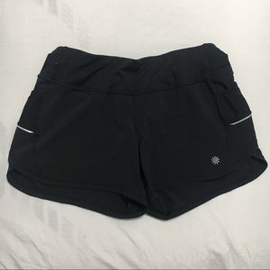 Athleta Black Running Shorts