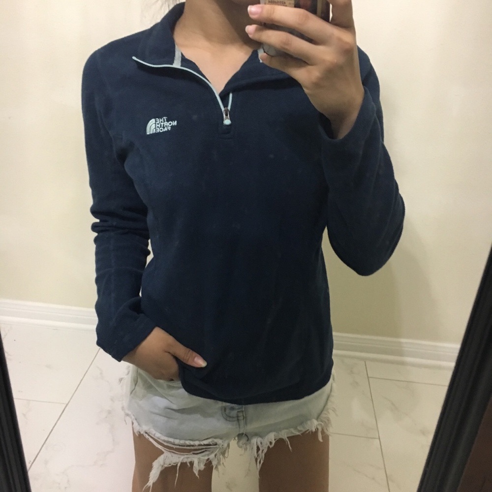The North Face 1/4 Zip Fleece Sweater