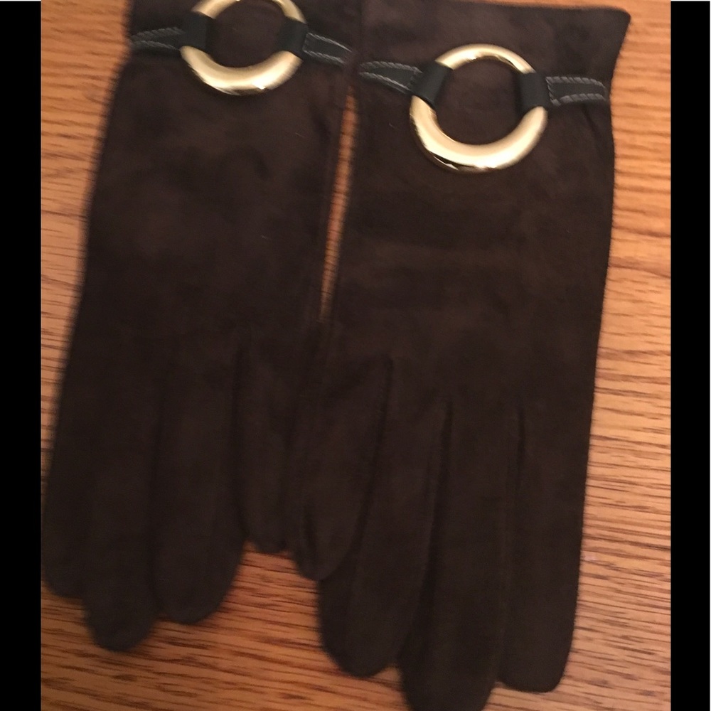 NEW CHARLES JOURDAN PARIS SUEDE CLOVES
