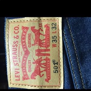 501 Levi's Jeans Size 35x32