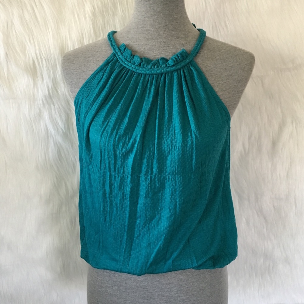 ✨ NWT Max Studio Turquoise Blousen Sleeveless Top