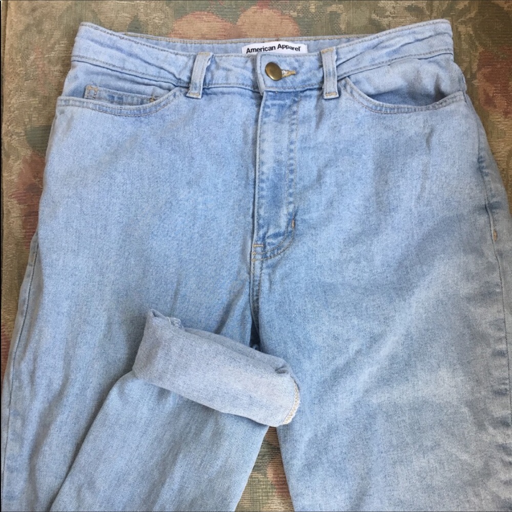 American Apparel Mom Jeans