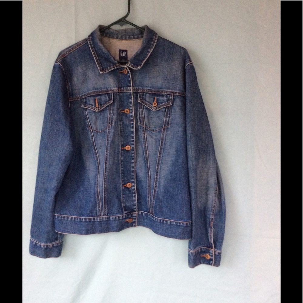 Gap jean jacket size XXL