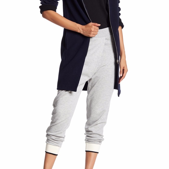 rag & bone Pants - NWT Rag & Bone Draped Heathered Gray Lounge Pants