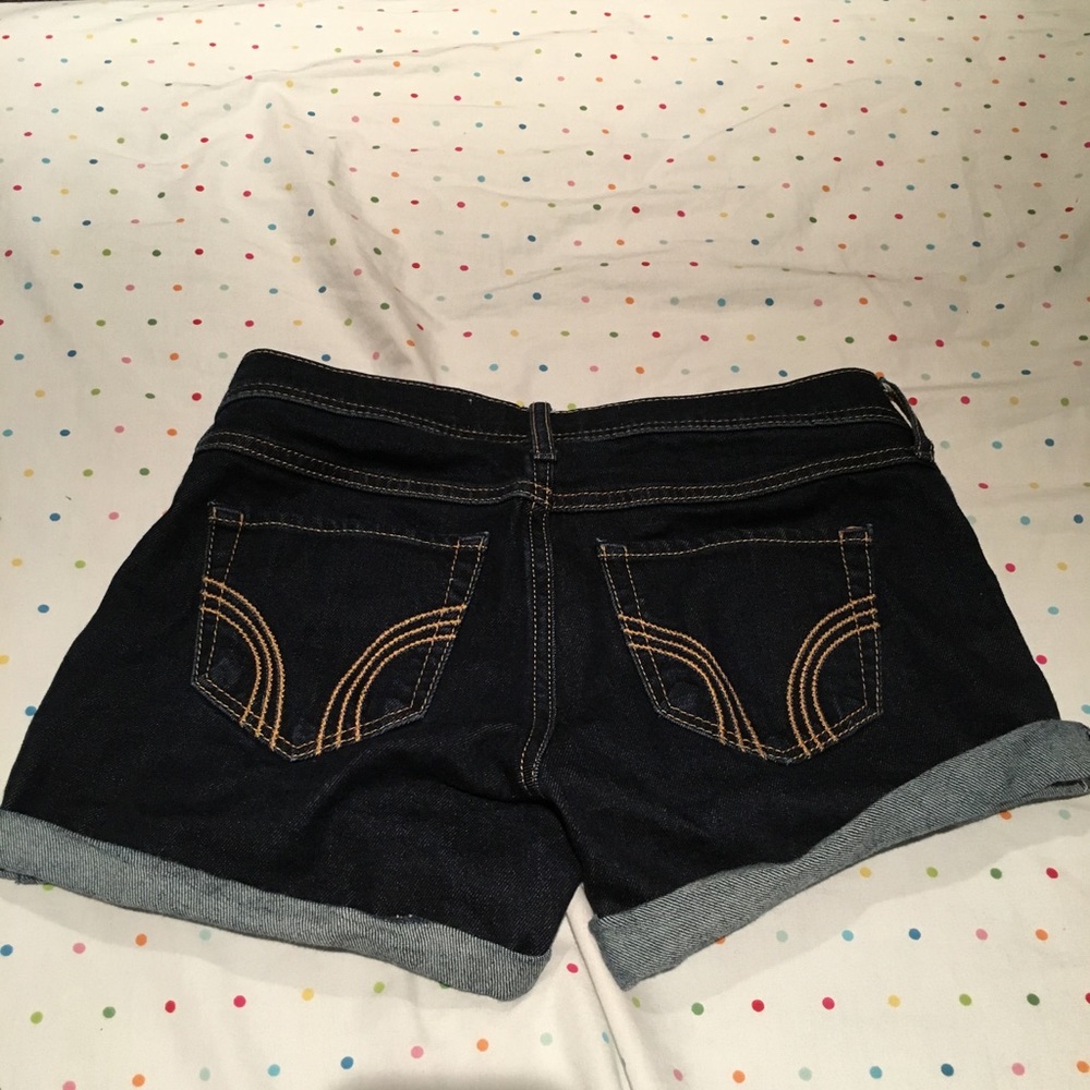 Hollister Dark Denim Jean Shorts