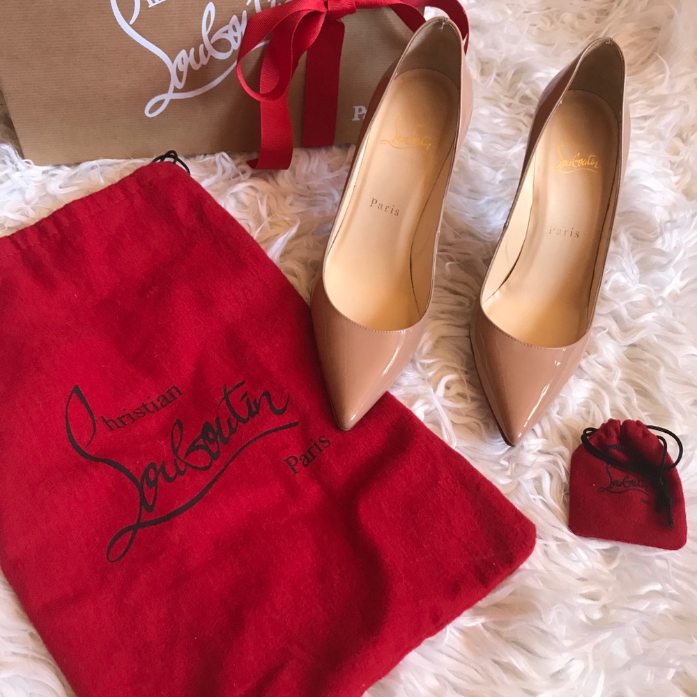 Christian Louboutin Décolleté 554   Nude 37.5