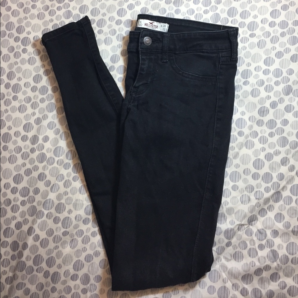 Hollister Black Skinny Jeans