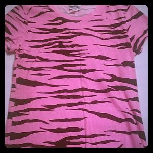 Pink Zebra T-shirt