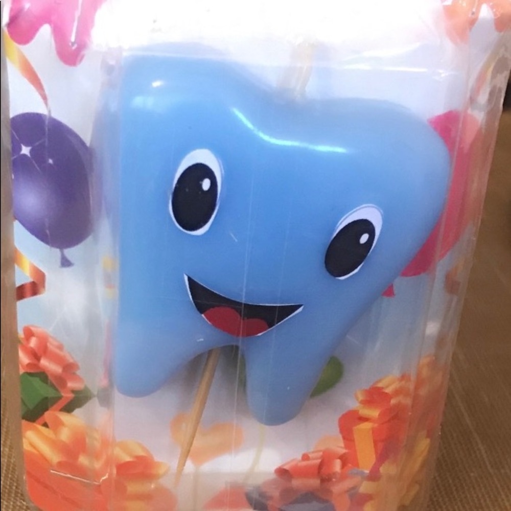 1 st tooth candle