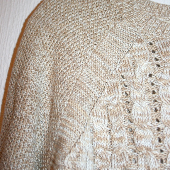 XL Intricate Cable Knit Crew Neck Sweater NWT - Picture 2 of 8