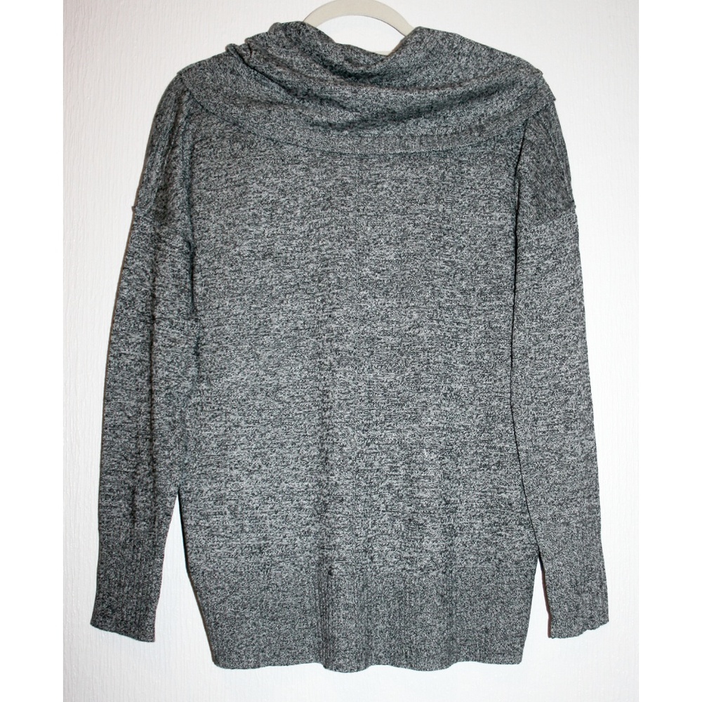 Marled Rib Trim Cowl Neck Sweater NWT - Picture 6 of 8