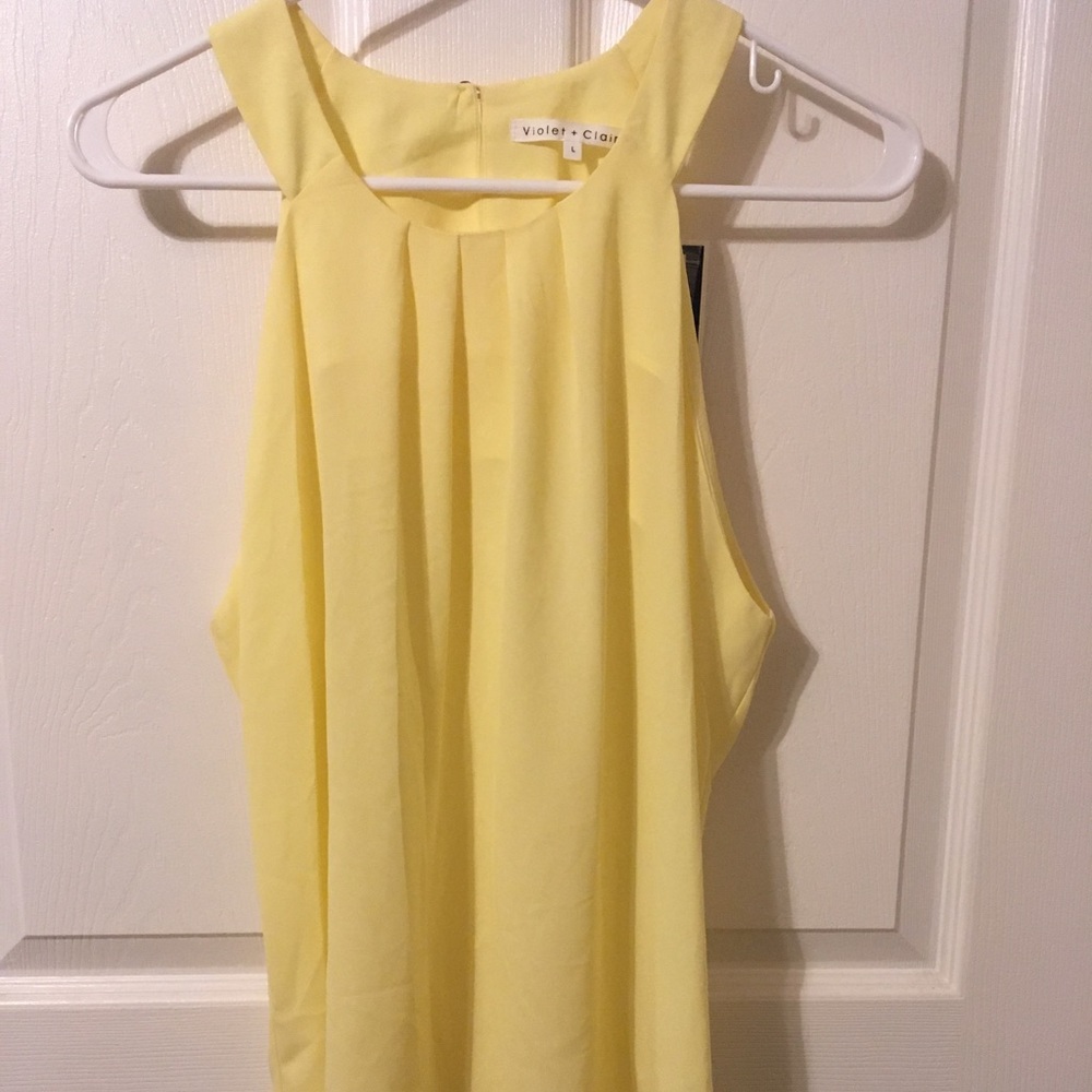 Yellow tank