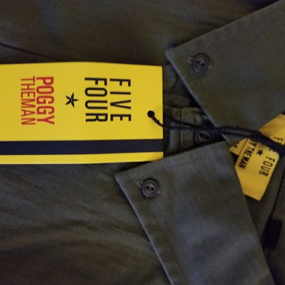 FIVE FOUR X POGGYTHEMAN MEN'S BUTTON DOWN