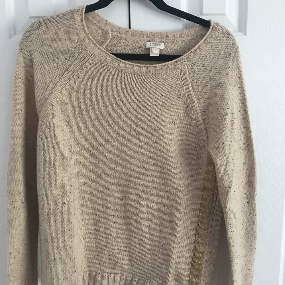 J.Crew beige sweater